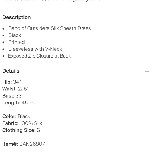 Band of Outsiders Silk Dress - Picture 5 of 5